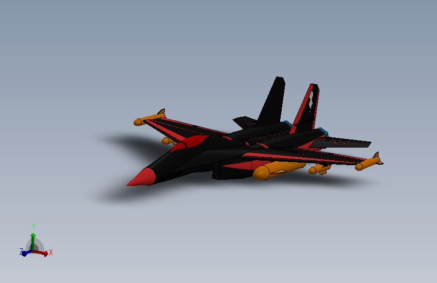 F15战斗机模型