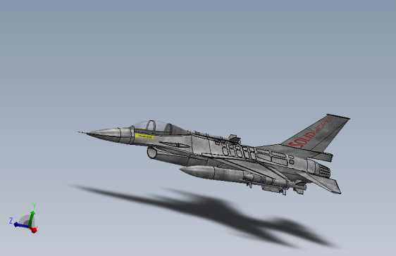 f-16战斗机