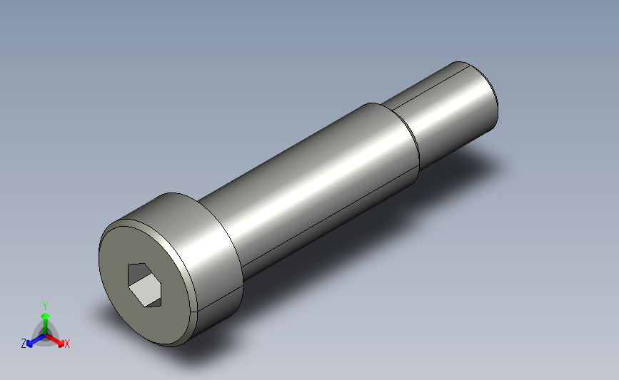 stj-d12-l35内六角杯头凸肩螺栓.stp