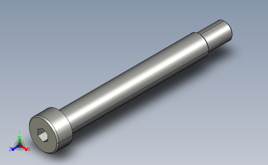 stj-d12-l85内六角杯头凸肩螺栓.stp