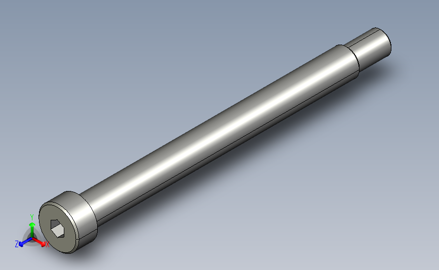 stj-d12-l120内六角杯头凸肩螺栓.stp