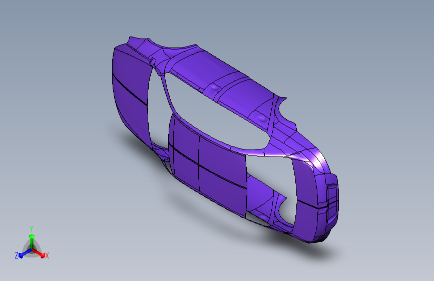 朗逸汽车外观设计