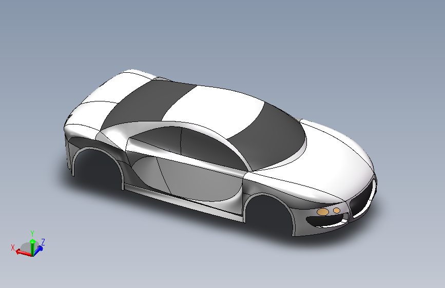 汽车车身建模