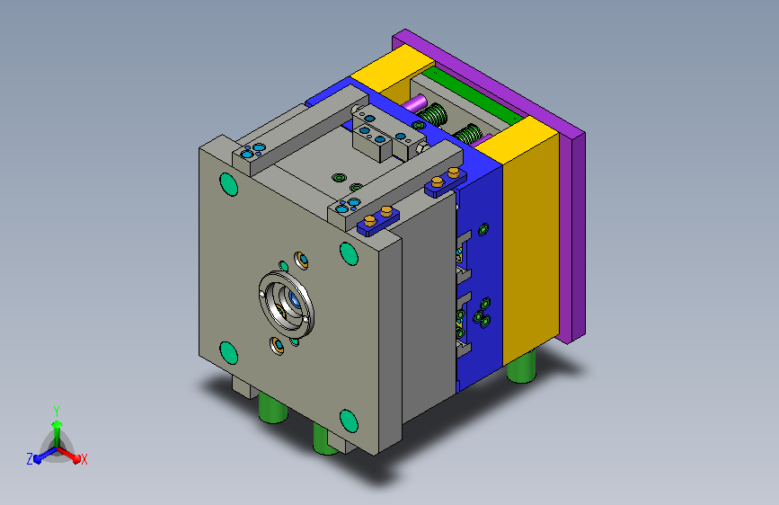 汽车前壳塑胶模具