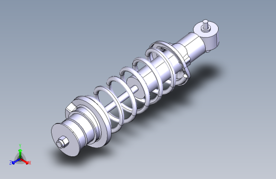 汽车右后减震器