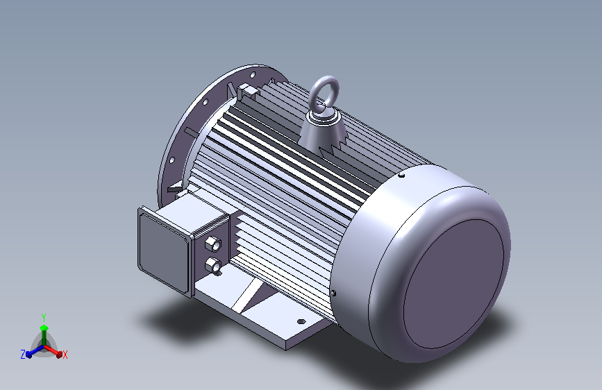 带底脚有凸缘电机[315S]