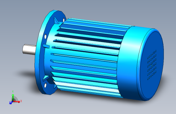 三相异步电动机Y2-100L-2(法兰固定)