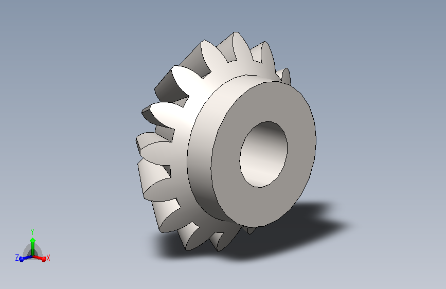 圆锥直齿轮m4齿数15