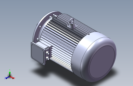 不带底脚有凸缘电机[180L]