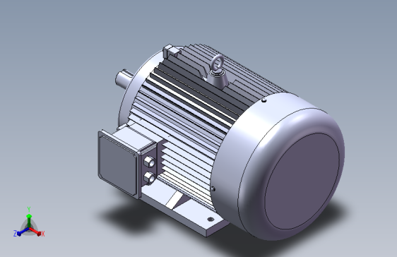 带底脚无凸缘电机[160M]