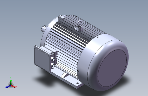 带底脚无凸缘电机[225M]