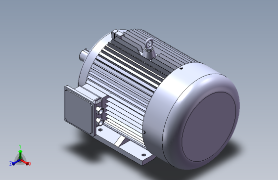 带底脚无凸缘电机[225S]