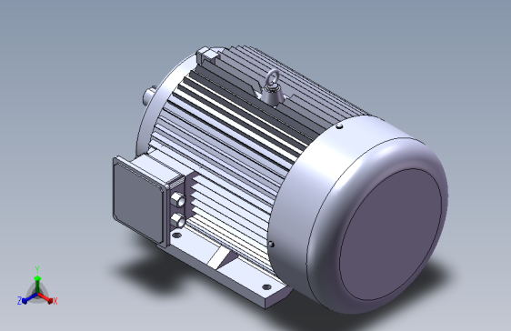 带底脚无凸缘电机[250M2]