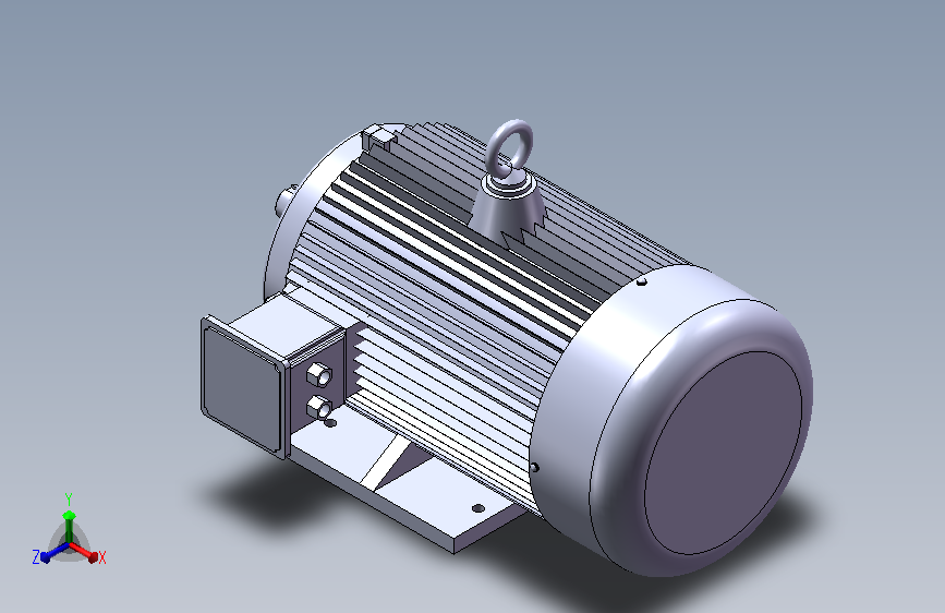 带底脚无凸缘电机[315M]