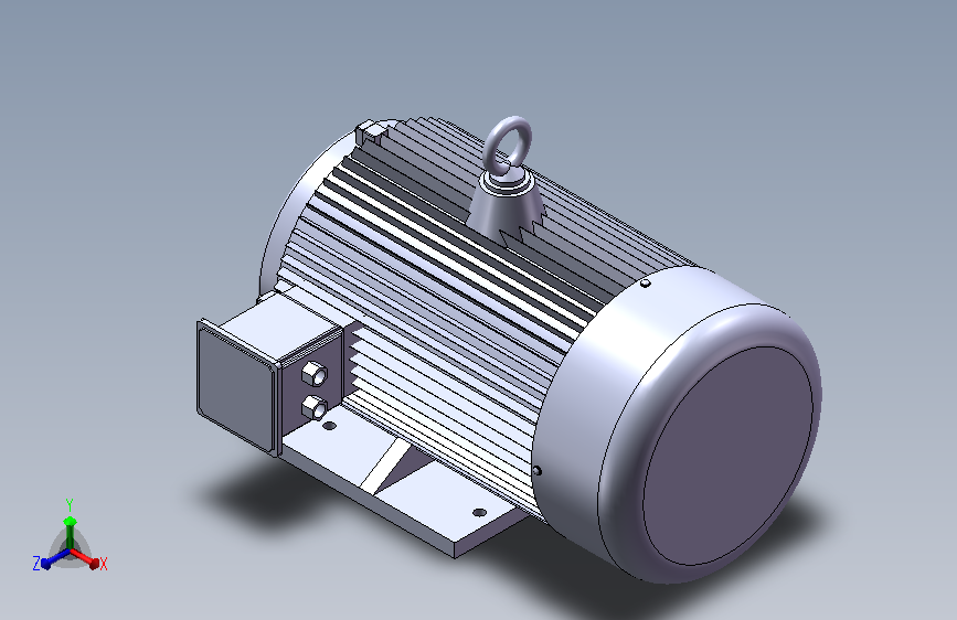带底脚无凸缘电机[315M2]