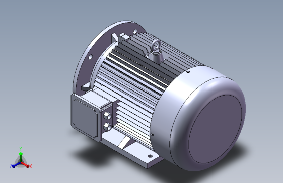 带底脚有凸缘电机[160M]
