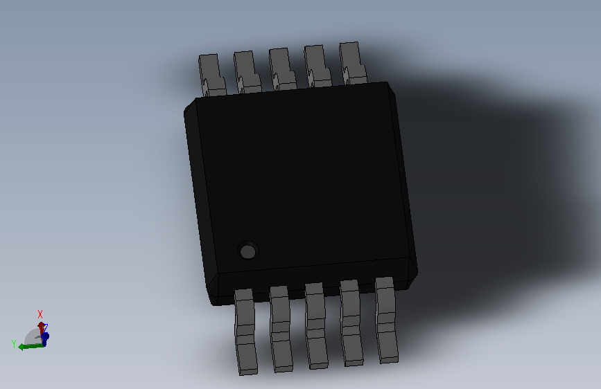 电子元件User Library-msop-10_