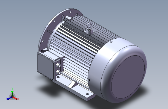 带底脚有凸缘电机[250M2]