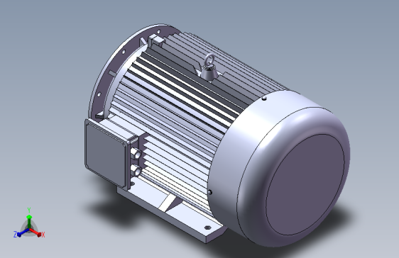 带底脚有凸缘电机[280M]