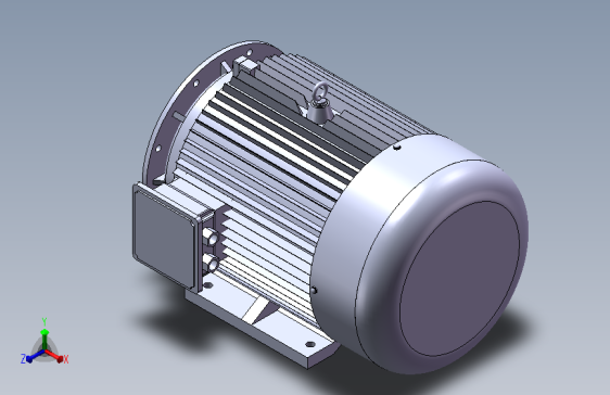 带底脚有凸缘电机[280S]