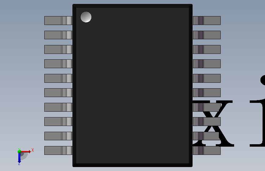 电子元件User Library-SSOP 20 PIN-1_