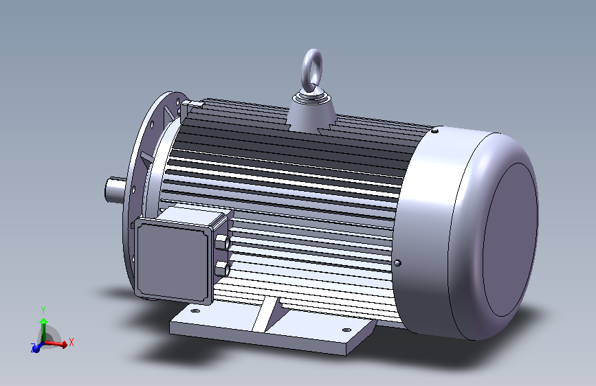 带底脚有凸缘电机[315L]