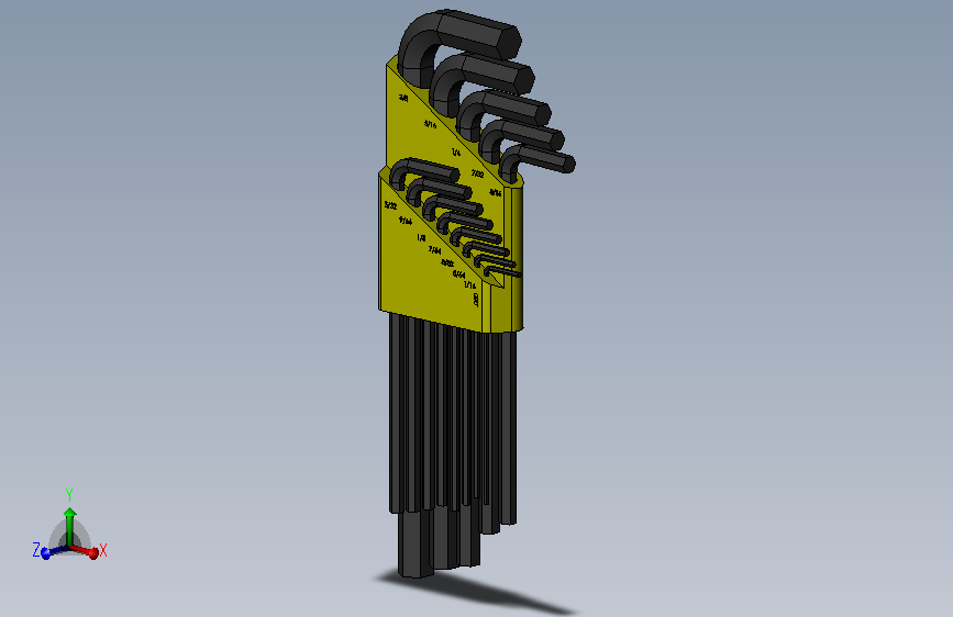 内六角扳手全套