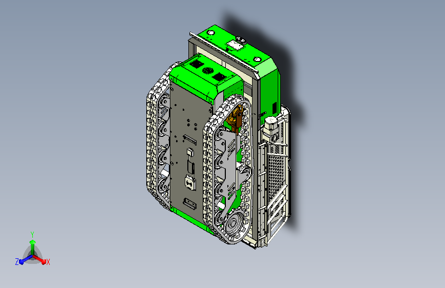智能输送带履带运输车 1546817==wb45