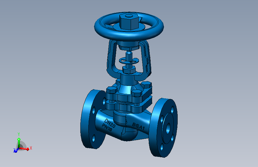 DN20波纹管截止阀