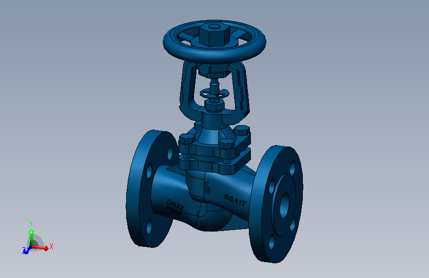 DN32波纹管截止阀