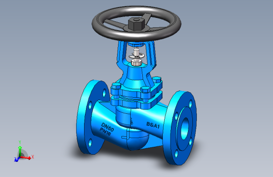 DN50波纹管截止阀