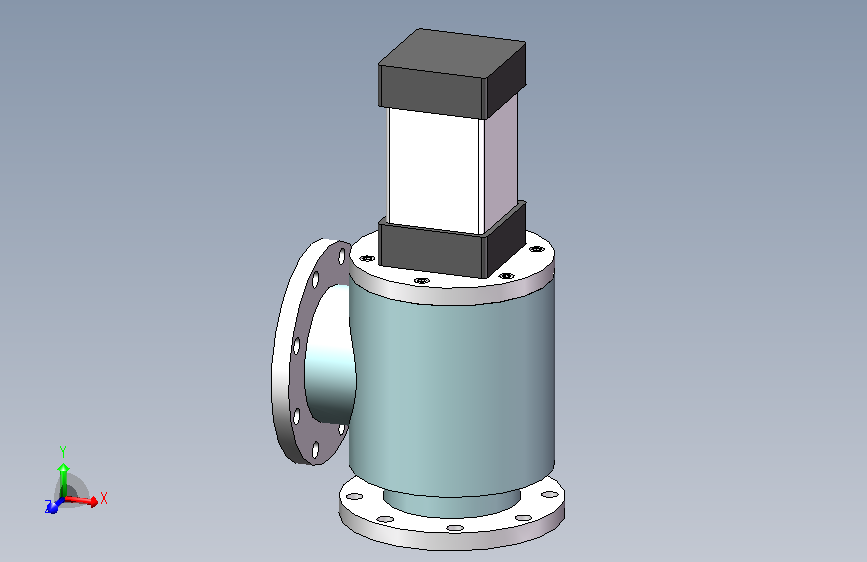 GDQ-J80气动高真空挡板阀(宁波仪表)