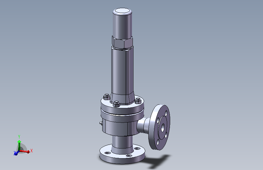 弹簧微启封闭式安全阀[20]
