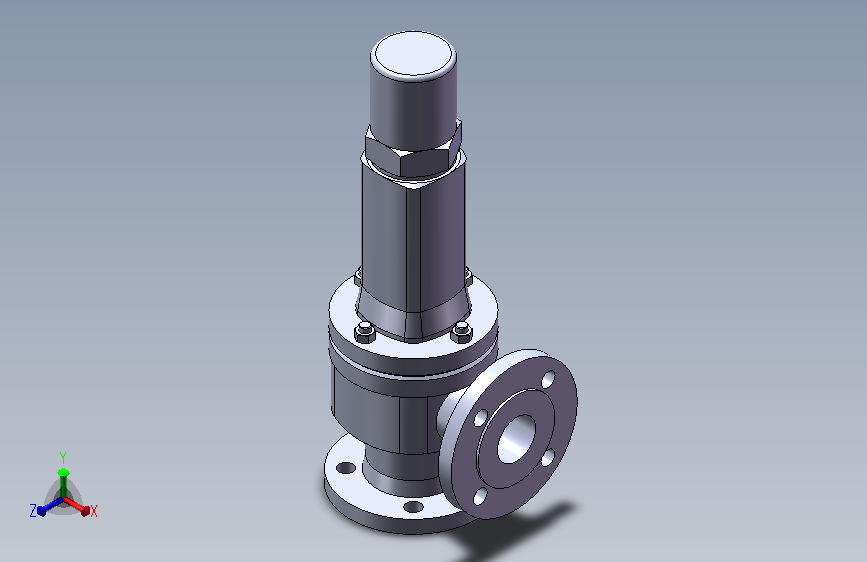 弹簧微启封闭式安全阀[50]