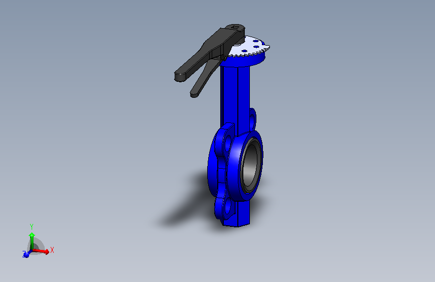 蝶阀DN50手动蝶阀