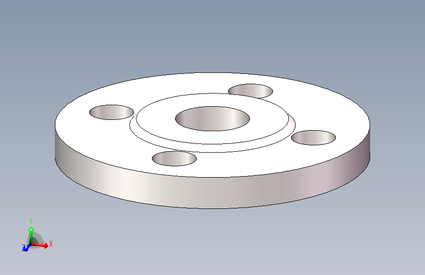 DN16化工法兰(平面)
