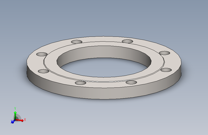 DN150化工法兰(平面)