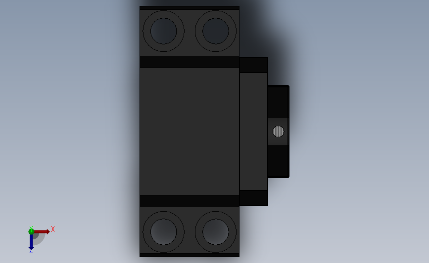 BK丝杠支撑[BK25]_SOLIDWORKS 2018_模型图纸下载 – 懒石网