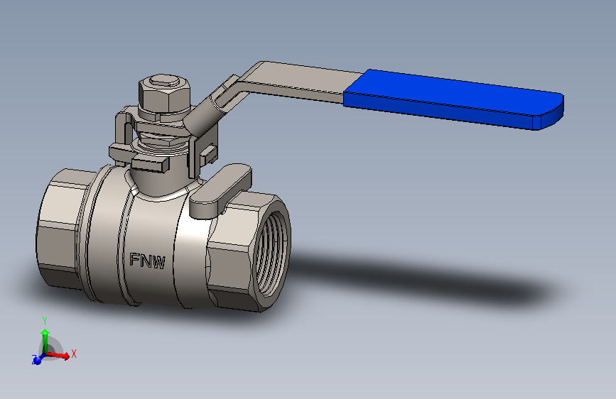 二片式内螺纹球阀FNW-FNW200AG