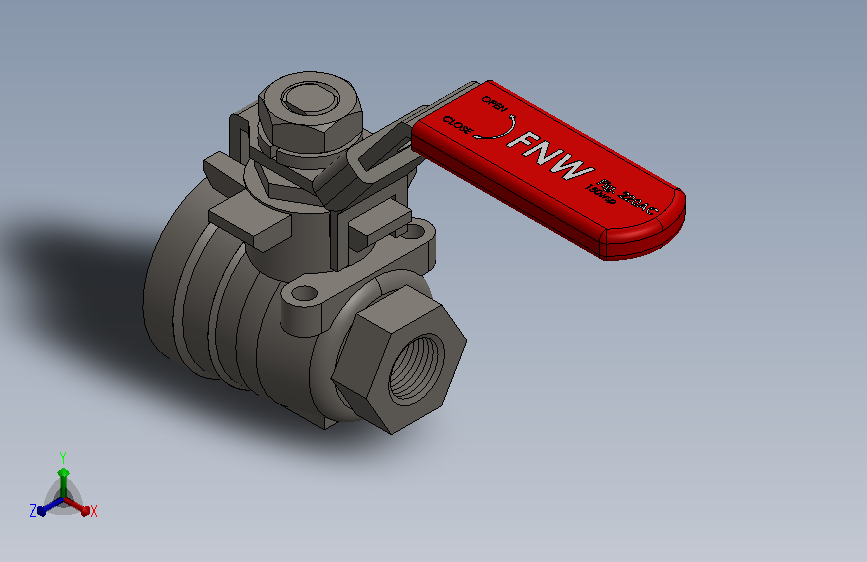 二片式内螺纹球阀FNW-FNW220ACC