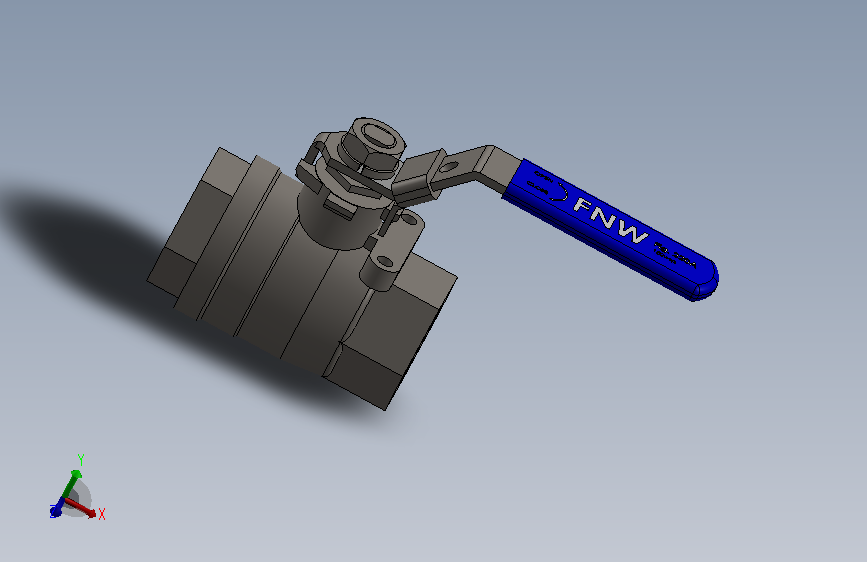 二片式内螺纹球阀FNW-FNW220AH