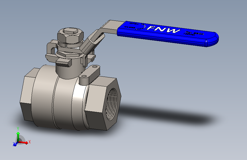 二片式内螺纹球阀FNW-FNW220AJ
