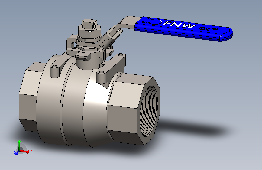 二片式内螺纹球阀FNW-FNW220AL