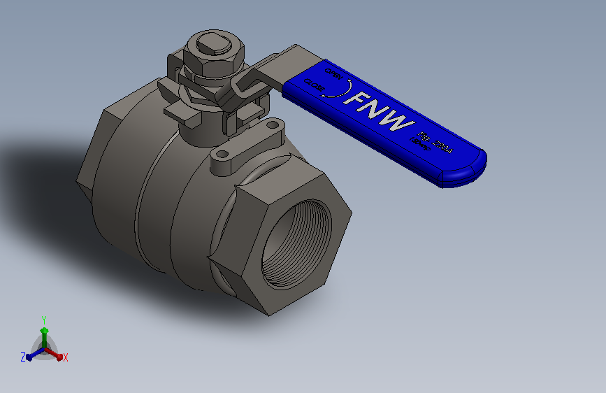 二片式内螺纹球阀FNW-FNW220ASEK