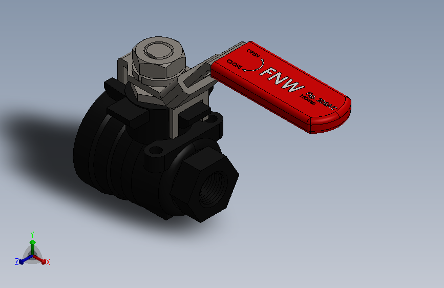 二片式内螺纹球阀FNW-FNW221ACC