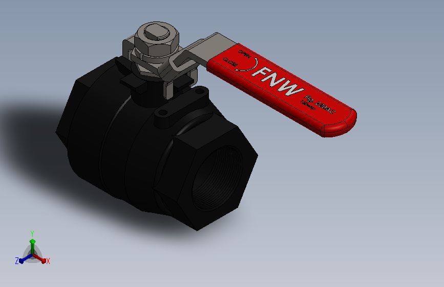 二片式内螺纹球阀FNW-FNW221ACK