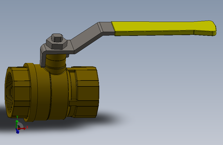 二片式内螺纹球阀FNW-FNW400G