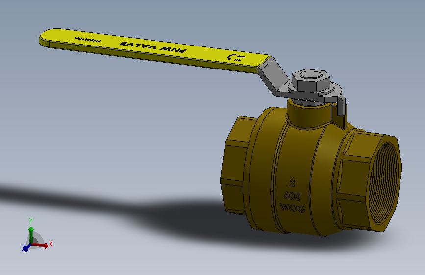 二片式内螺纹球阀FNW-FNW410AK
