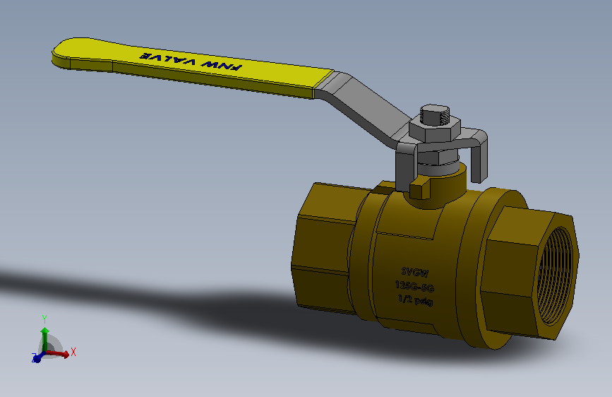 二片式内螺纹球阀FNW-FNW420G