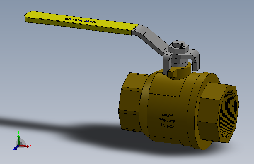 二片式内螺纹球阀FNW-FNW420J